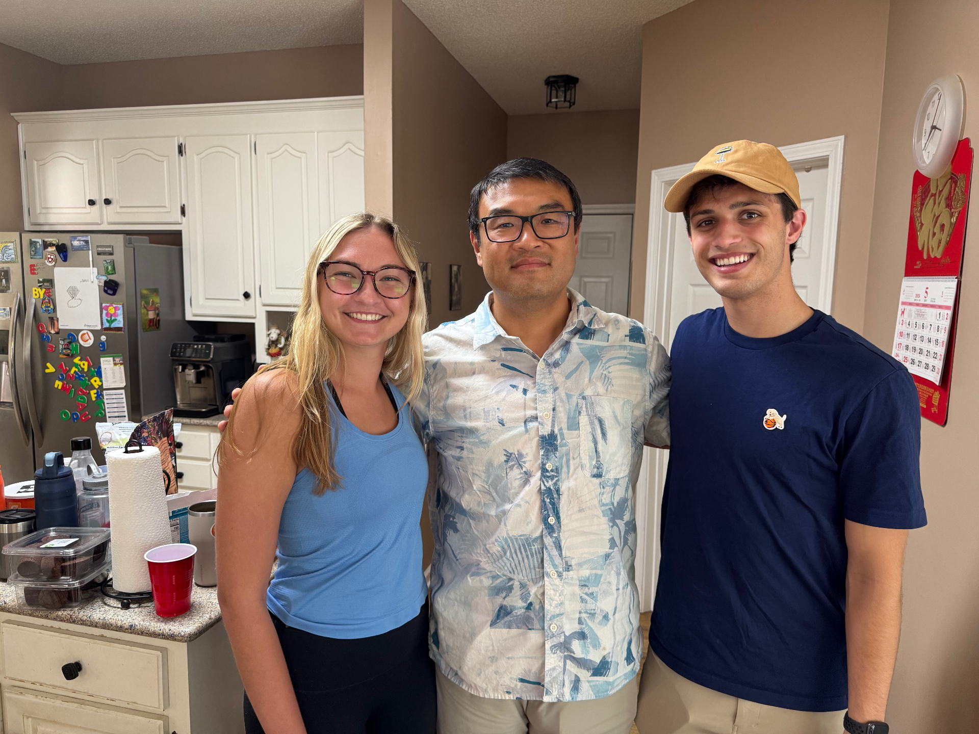 Farewell party for Steven Joseph and Ella Burgess